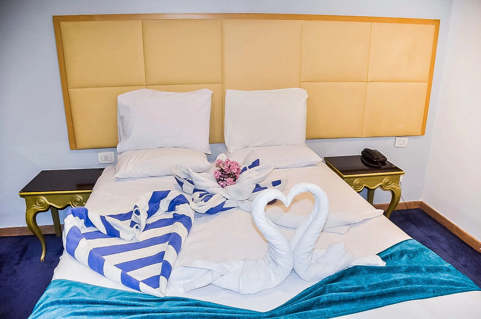 Cabin aboard the MS Stephanie Nile Cruise Nile cruise